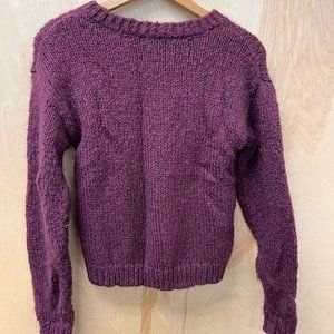 14/16 Girl's Burgundy Sweater (Brand: Art Class)
